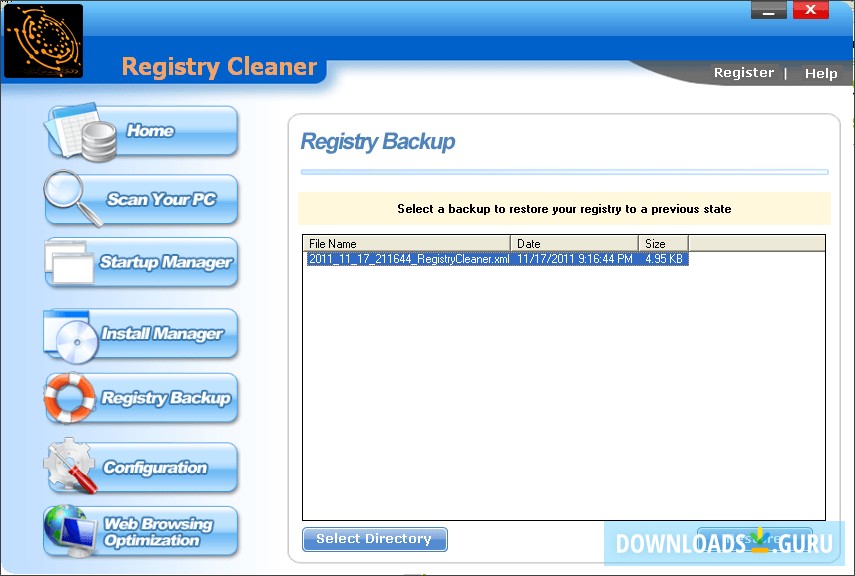 windows registry cleaner
